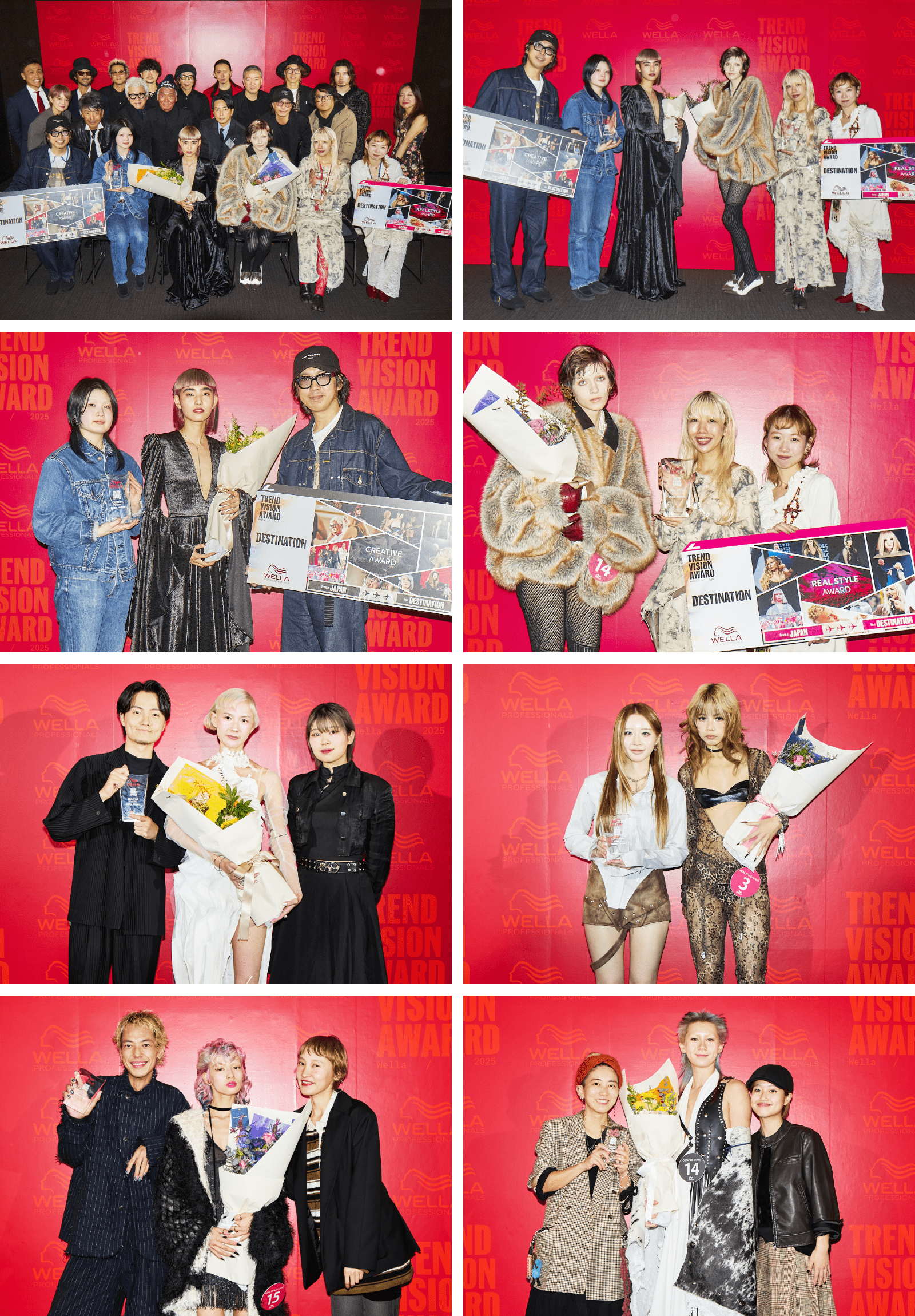 受賞者フォトセッション